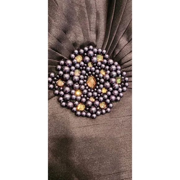 Jessica Howard Formal Evening Gown Dress & Jacket Women's 6 Eggplant Purple - Picture 12 of 16